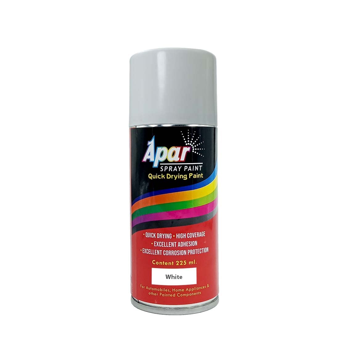 APAR Spray Paint- White Matte 225mlAPAR Spray Paint- White Matte 225ml