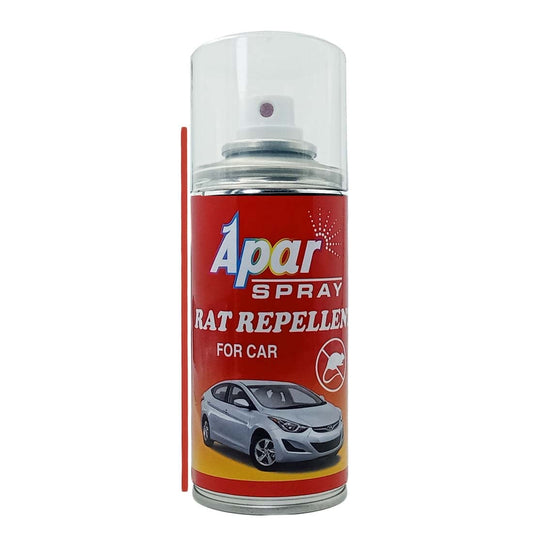 APAR Powerful Rat Repellent Spray for Cars -150ml (Pack of 1) | Odorless | Non Toxic | No Kill Only Repels | 60 Days Protection