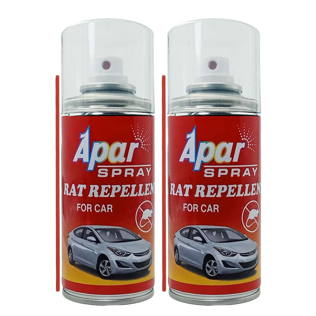 APAR Spray Rat Repellent For Car -150 ML. (Pack of 2 Pcs)�