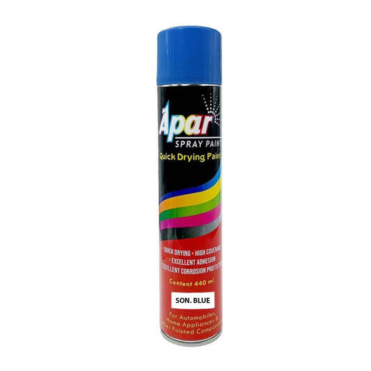 APAR Automotive Spray Paint Son. Blue - 440 ml, Compatible for Sonalika Tractors -440 ml