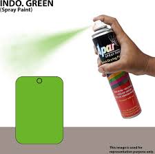 APAR Automotive Spray Paint Indo. Green - 440 ml, Compatible for Indofarm Tractors -440 ml